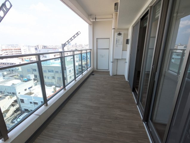 ブランシエラ那覇曙プレミストのバルコニー