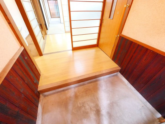 杉山連棟の玄関|毎日通る玄関はこちらです