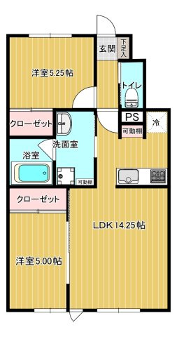 君の名を呼ぶの間取り