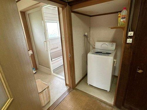 中村４丁目　中古戸建の内装|洗濯機置場