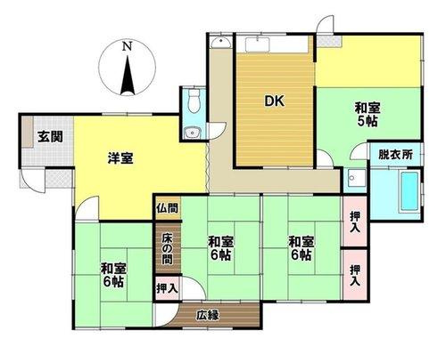 中村４丁目　中古戸建の間取り