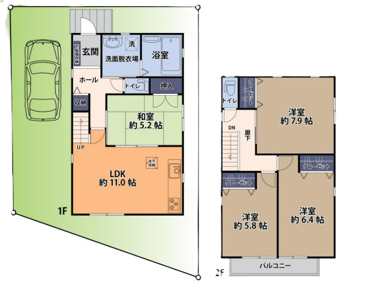 川越市的場　中古戸建