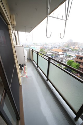 【バルコニー】 | シオミプラザファースト | 他号室参考写真
