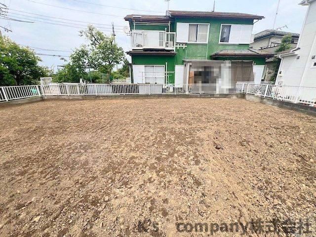 ■藤沢市宮原　建築条件なし　売地の外観|南西側からの外観写真☆