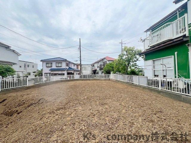 ■藤沢市宮原　建築条件なし　売地の外観|南東側からの外観写真☆