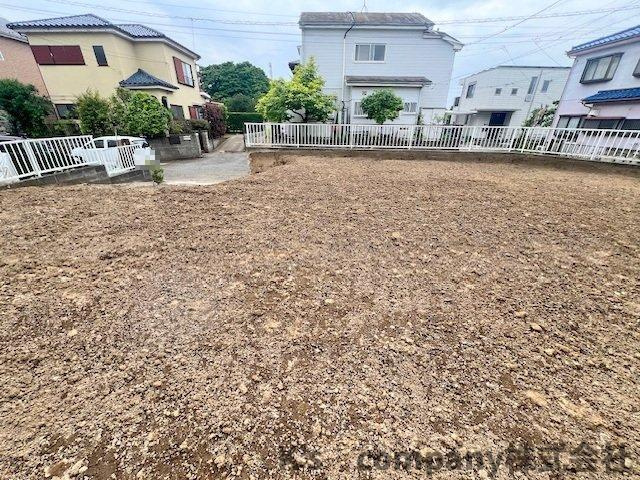 ■藤沢市宮原　建築条件なし　売地の外観|北東側からの外観写真☆