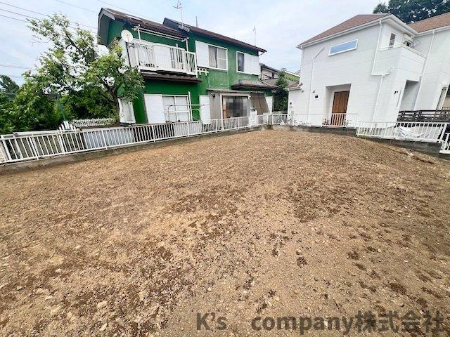 ■藤沢市宮原　建築条件なし　売地の外観|東側からの外観写真☆