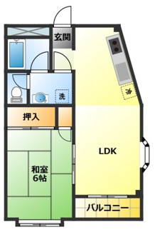 【間取り】 | オレンジヒルズ | バイク相談♪