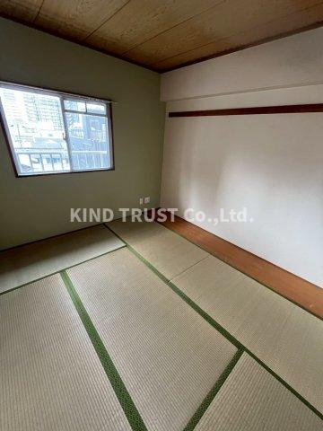 中崎西ハイツの和室|来客時にも便利な和室付き