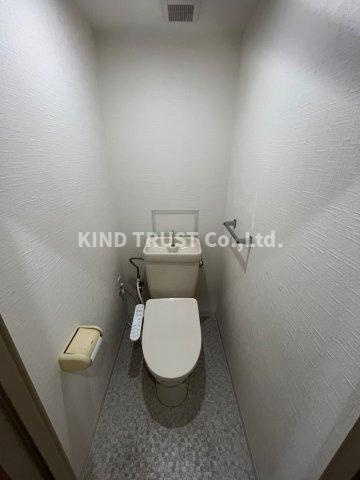 中崎西ハイツのトイレ|清潔感のあるトイレです