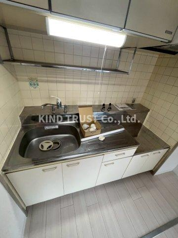 中崎西ハイツのキッチン|キッチンでお料理をお楽しみください