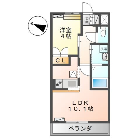 ＲＵＨＥの間取り