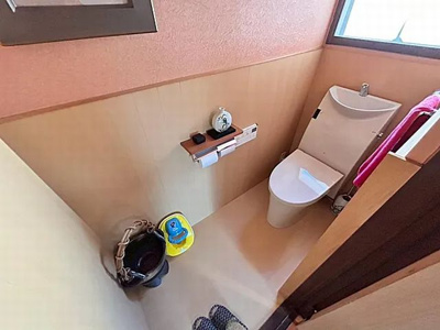 【トイレ】 | 山科区東野南井ノ上町　中古店舗事務所・月極ガレージ付き住宅