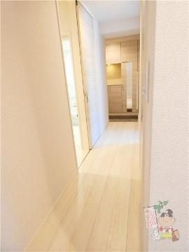 ベレオガーデンズ福富西のその他|廊下