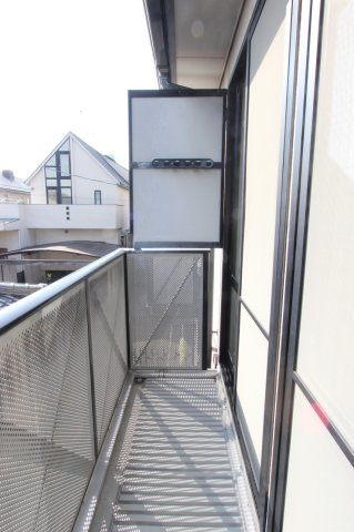 ソレイユトリスのバルコニー