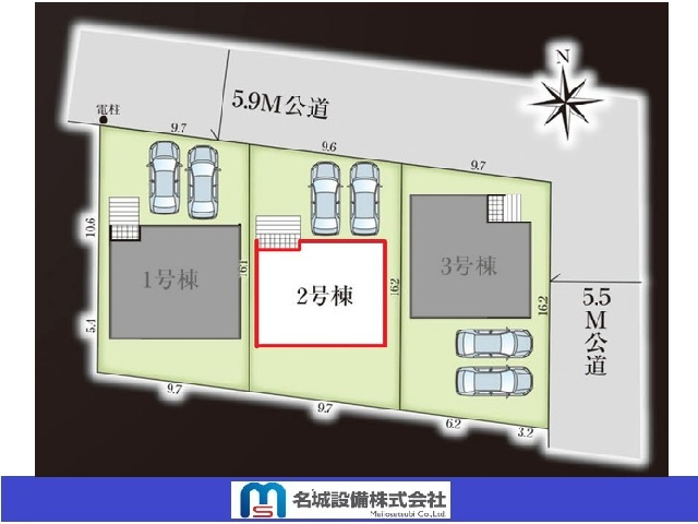 グラファーレ碧南市大浜上町　全3棟　新築住宅のその他