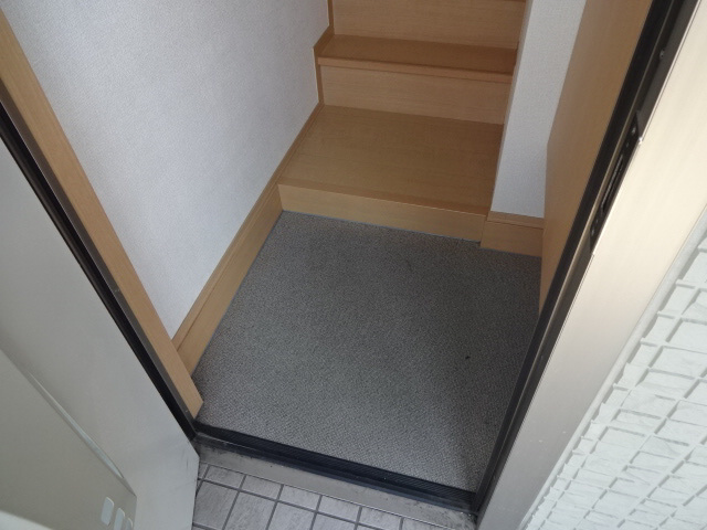 リバーサイド中野田の玄関
