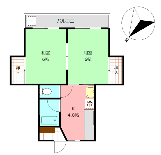ヴィラージュ･リオの間取り