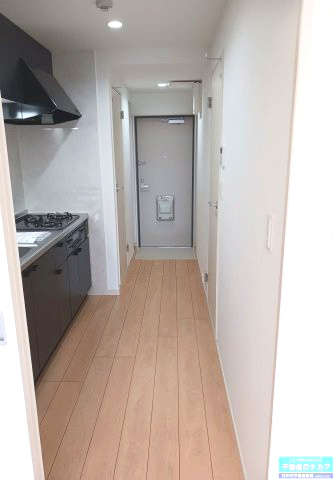 オレンジの玄関