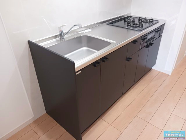 オレンジのキッチン