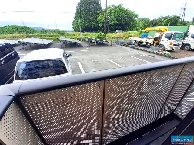 ＵＳジャンクション　D棟のバルコニー|※同タイプの部屋写真です