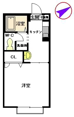 ＵＳジャンクション　D棟の間取り