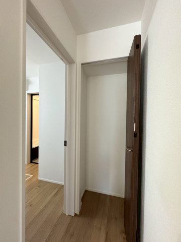 ーBloomーブルームー小倉南区田原3丁目1期　【小倉南区　新築戸建て】の収納|洗面脱衣室の横には収納完備♪　【小倉南区　新築戸建て】