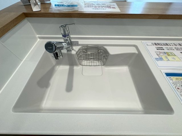 ーBloomーブルームー小倉南区田原3丁目1期　【小倉南区　新築戸建て】のキッチン|浄水器付きなので料理をぐっと美味しく、体に良いものに♪　【小倉南区　新築戸建て】