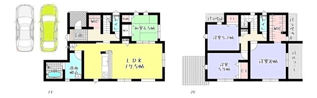 【間取り】の画像