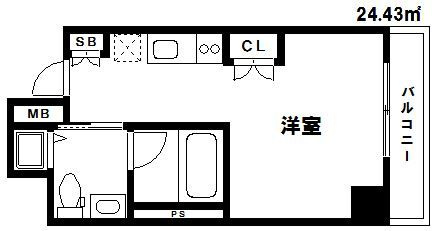 【間取り】 | リヴィエールシャン | 現況優先。