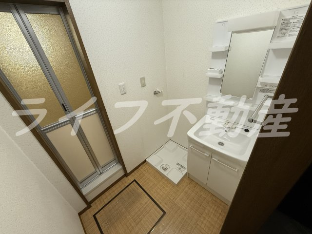 アヴィタンテ加納の洗面所|広い洗面スペース