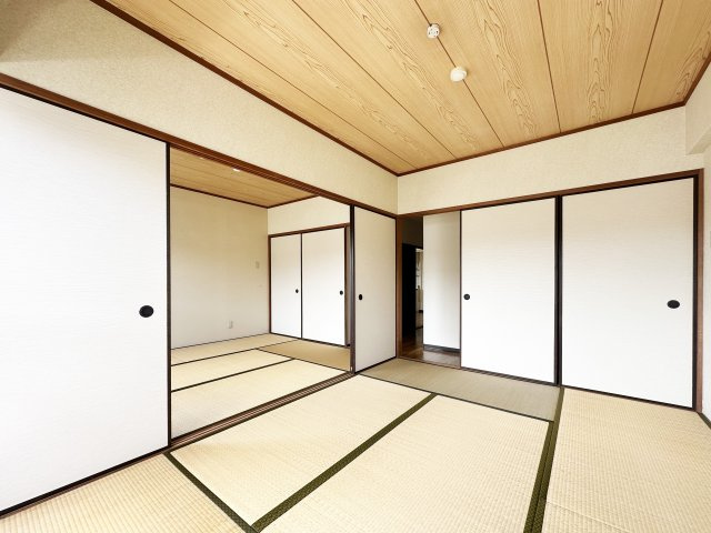 ウイングコーポ大原の和室|和室があると落ち着いた雰囲気になりますね