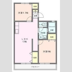【間取り】 | オリス鴻巣A棟