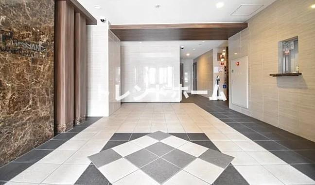 プレサンス難波フィネストのロビー|選べる家電プランあり！！