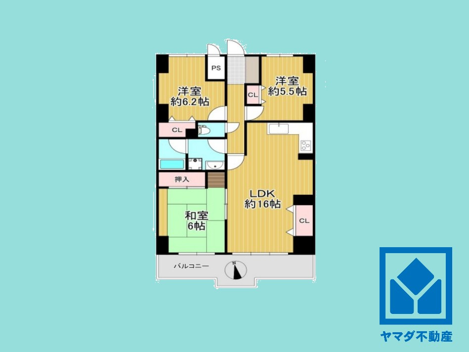 グラン・ドムール宇治木幡の間取り