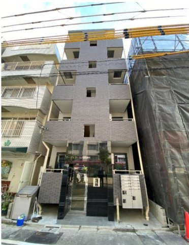 江東区牡丹３丁目の一棟マンションの外観