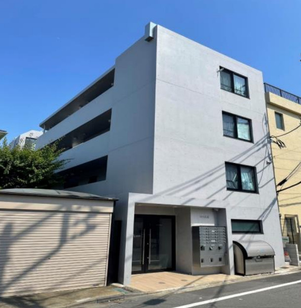 荒川区荒川１丁目の一棟マンションの外観パース