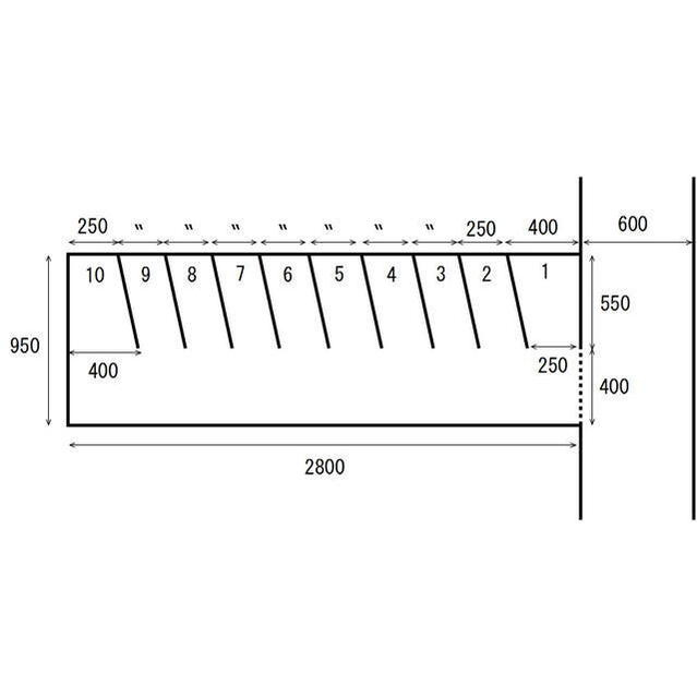 岐阜市今嶺３丁目の駐車場の外観