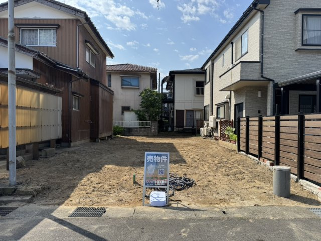 中央区南長潟　土地の外観