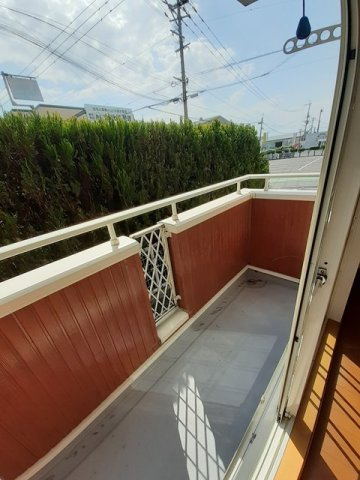 フルーブ・レゾネートＢのバルコニー