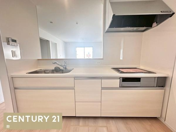 岩出市新田広芝第3-3号棟　新築戸建のキッチン