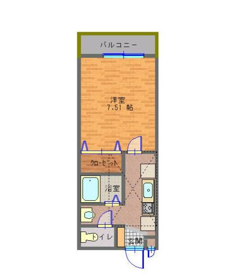【仲介手数料：50％OFF】対象物件！の間取り