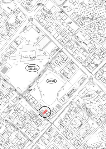 土地　豊田市大林町15丁目の地図