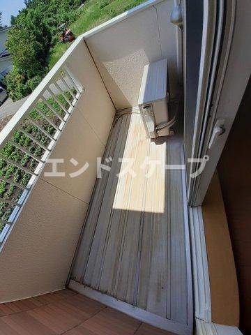 ノーブルⅡのバルコニー|高崎、前橋のお部屋探しはエンドスケープまで！お客様の理想お聞かせ下さい♪