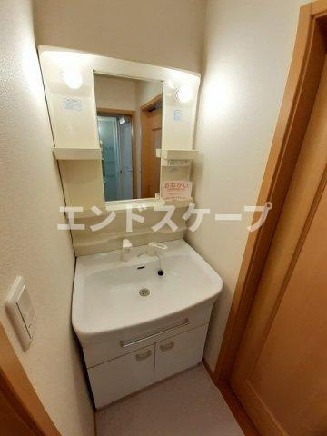 ノーブルⅡの洗面所|高崎、前橋のお部屋探しはエンドスケープまで！お客様の理想お聞かせ下さい♪