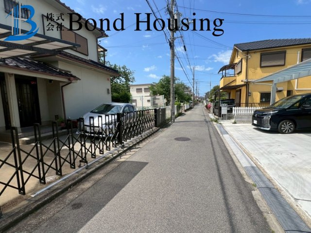 「敷地54坪」「建物利用可」沢野 築30年の前面道路含む現地写真