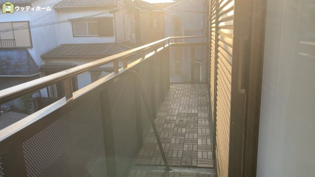 川口市長蔵3丁目　中古一戸建てのバルコニー