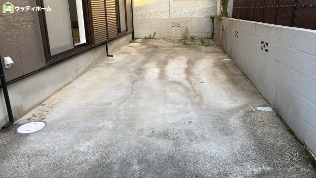 川口市長蔵3丁目　中古一戸建ての駐車場