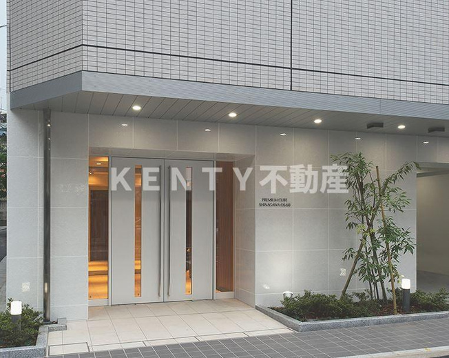 【エントランス】 | PREMIUM CUBE 品川大崎 | 清潔なエントランスです
