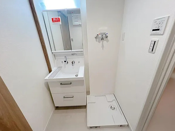 キャッスル多摩川の洗面所